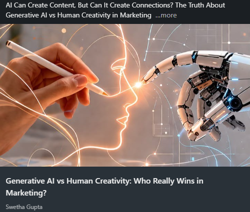 AI and human creativity — Thought leadership article
