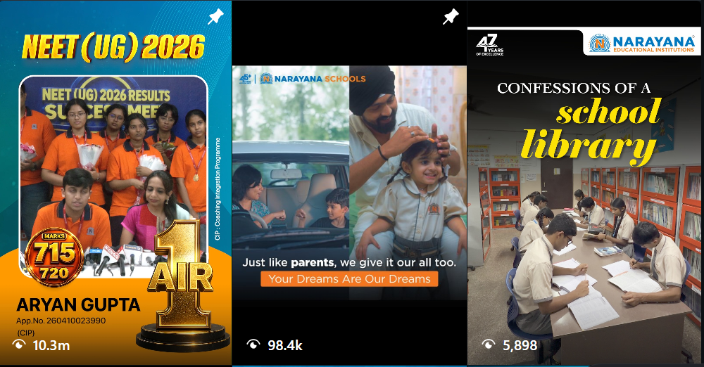 Narayana educational campaign samples